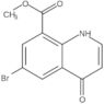 Methyl 6-bromo-1,4-dihydro-4-oxo-8-quinolinecarboxylate