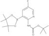 1,1-Dimethylethyl N-[5-fluoro-3-(4,4,5,5-tetramethyl-1,3,2-dioxaborolan-2-yl)-2-pyridinyl]carbamate