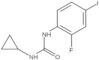 N-Cyclopropyl-N′-(2-fluoro-4-iodophenyl)urea