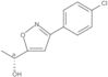 5-Isoxazolemethanol, 3-(4-chlorophenyl)-α-methyl-, (αR)-