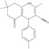 1,4,5,6,7,8-Hexahydro-2,7,7-trimethyl-4-(4-methylphenyl)-5-oxo-3-quinolinecarbonitrile