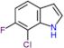 7-chloro-6-fluoro-1H-indole