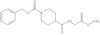 Phenylmethyl 4-[[(2-methoxy-2-oxoethyl)amino]carbonyl]-1-piperidinecarboxylate