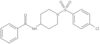 N-[1-[(4-Chlorophenyl)sulfonyl]-4-piperidinyl]benzamide