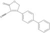 4-[1,1′-Biphenyl]-4-yl-2,5-dihydro-2-oxo-3-furancarbonitrile