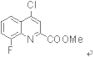 methyl4-chloro-8-fluoroquinoline-2-carboxylate