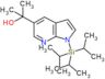 2-(1-triisopropylsilylpyrrolo[2,3-b]pyridin-5-yl)propan-2-ol