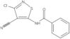 N-(3-Chloro-4-cyano-5-isothiazolyl)benzamide