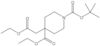 1-(1,1-Dimethylethyl) 4-ethyl 4-(2-ethoxy-2-oxoethyl)-1,4-piperidinedicarboxylate