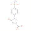 3-Pyrrolidinecarboxylic acid, 1-[4-(aminosulfonyl)phenyl]-5-oxo-