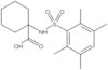 1-[[(2,3,5,6-Tetramethylphenyl)sulfonyl]amino]cyclohexanecarboxylic acid