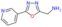 (5-(pyridin-4-yl)-1,3,4-oxadiazol-2-yl)methanamine