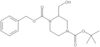 4-(1,1-Dimethylethyl) 1-(phenylmethyl) 2-(hydroxymethyl)-1,4-piperazinedicarboxylate