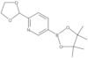 Pyridine, 2-(1,3-dioxolan-2-yl)-5-(4,4,5,5-tetramethyl-1,3,2-dioxaborolan-2-yl)-