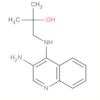 2-Propanol, 1-[(3-amino-4-quinolinyl)amino]-2-methyl-