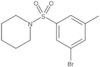 1-[(3-Bromo-5-methylphenyl)sulfonyl]piperidine