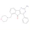 5H-Indeno[1,2-d]pyrimidin-5-one, 2-amino-6-(4-morpholinylmethyl)-4-phenyl-