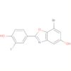 5-Benzoxazolol, 7-bromo-2-(3-fluoro-4-hydroxyphenyl)-