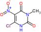 6-chloro-3-methyl-5-nitropyrimidine-2,4(1H,3H)-dione