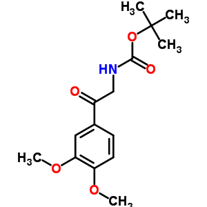 tert-butyl N-[2-(3,4-dimethoxyphenyl)-2-oxo-ethyl]carbamate