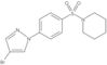 1-[[4-(4-Bromo-1H-pyrazol-1-yl)phenyl]sulfonyl]piperidine