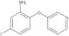 5-Fluoro-2-(3-pyridinyloxy)benzenamine