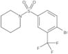 1-[[4-Bromo-3-(trifluoromethyl)phenyl]sulfonyl]piperidine