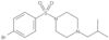 1-[(4-Bromophenyl)sulfonyl]-4-(2-methylpropyl)piperazine