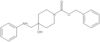 Phenylmethyl 4-hydroxy-4-[(phenylamino)methyl]-1-piperidinecarboxylate