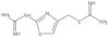 [2-[(Aminoiminomethyl)amino]-4-thiazolyl]methyl carbamimidothioate