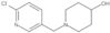 1-[(6-Chloro-3-pyridinyl)methyl]-4-piperidinol