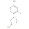 3-Pyrrolidinol, 1-(4-amino-2-fluorophenyl)-