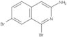 1,7-Dibromo-3-isoquinolinamine