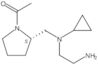 1-[(2S)-2-[[(2-Aminoethyl)cyclopropylamino]methyl]-1-pyrrolidinyl]ethanone