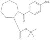 1,1-Dimethylethyl 2-(4-aminobenzoyl)hexahydro-1H-1,2-diazepine-1-carboxylate