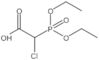 2-Chloro-2-(diethoxyphosphinyl)acetic acid