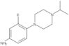 3-Fluoro-4-[4-(1-methylethyl)-1-piperazinyl]benzenamine