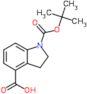 1-{[(2-Methyl-2-propanyl)oxy]carbonyl}-4-indolinecarboxylic acid