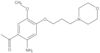 1-[2-Amino-5-methoxy-4-[3-(4-morpholinyl)propoxy]phenyl]ethanone