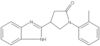 4-(1H-Benzimidazol-2-yl)-1-(2-methylphenyl)-2-pyrrolidinone