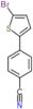 4-(5-bromothiophen-2-yl)benzonitrile