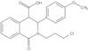 2-(3-Chloropropyl)-1,2,3,4-tetrahydro-3-(4-methoxyphenyl)-1-oxo-4-isoquinolinecarboxylic acid