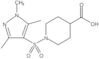 1-[(1,3,5-Trimethyl-1H-pyrazol-4-yl)sulfonyl]-4-piperidinecarboxylic acid