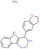 1-(1,3-benzodioxol-5-yl)-2,3,4,9-tetrahydro-1H-beta-carboline hydrochloride (1:1)