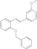 1-[2-(3-Methoxyphenyl)ethenyl]-2-(phenylmethoxy)benzene