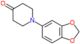 1-(1,3-benzodioxol-5-yl)piperidin-4-one