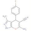 Pyrano[2,3-c]pyrazole-5-carbonitrile,6-amino-4-(4-fluorophenyl)-1,4-dihydro-3-methyl-