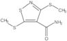 3,5-Bis(methylthio)-4-isothiazolecarboxamide