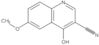 4-Hydroxy-6-methoxy-3-quinolinecarbonitrile