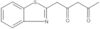 1-(2-Benzothiazolyl)-2,4-pentanedione